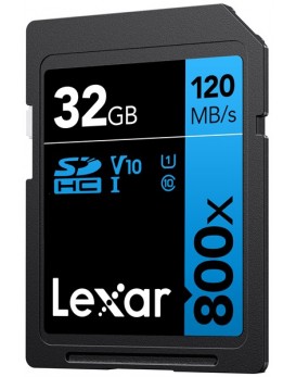 LEXAR CARTE SDHC 800X UHS-I 64GB