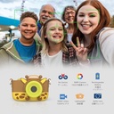 MyFirst Camera 3 - New Kids Mini Camera  12MP HD Video  Selfie Lens  Shockproof Case  MicroSD - Yellow