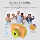 MyFirst Camera 3 - New Kids Mini Camera  12MP HD Video  Selfie Lens  Shockproof Case  MicroSD - Yellow