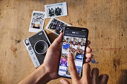 Fujifilm Instax Mini Evo Hybrid Instant Camera - Black