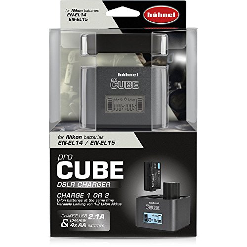 CHARGEUR BATTERIE NIKON PRO CUBE POUR EN-EL14 / EN-EL15