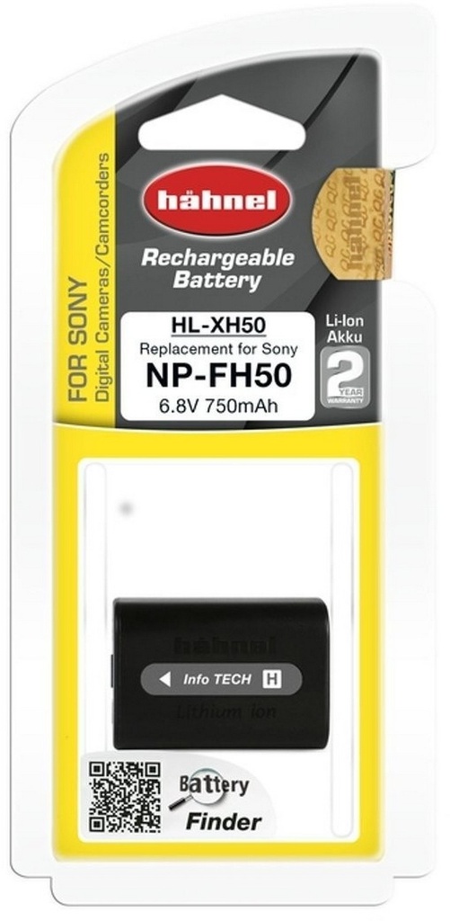 BATTERIE SONY NP-FH50  HAHNEL 