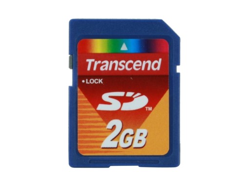 CARTE SD 2GB TRANSCEND 