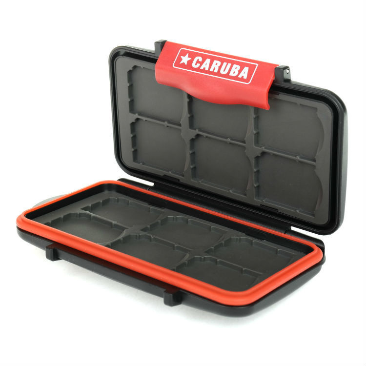 BOITIER DE CARTE MEMOIRE SD CARUBA 12 X SD