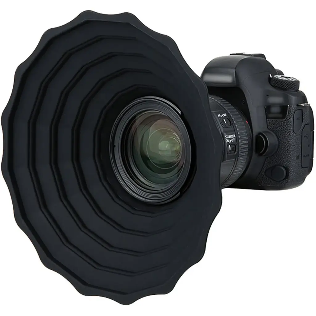 Pare-soleil Silicone anti-reflets JJC LH-ARS Diamètre : 53mm~72mm