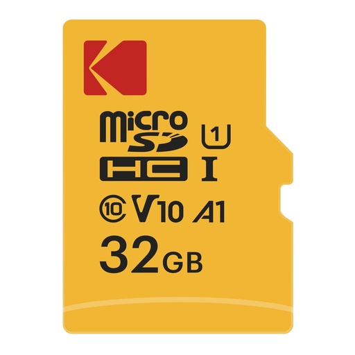 [EKMSDM32GHC10K] CARTE MICRO SD 32gb UHS-I V10 KODAK 