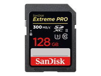 [619659186647] CARTE SD 128GB SANDISK EXTREME PRO Read : 300 MB/S - Write : 260 MB/S