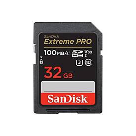 [SDSDXXO-032G-GN4IN] CARTE SD 32gb SANDISK EXTREME PRO SDHC USH-I V3 / 100 MB/S 
