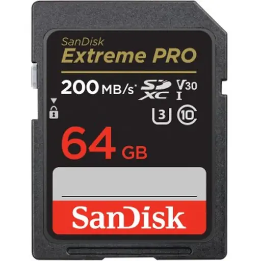 [SDSDXXU-064G-GN4IN] CARTE SD 64GB SANDISK EXTREME PRO V30 200 MB/S 
