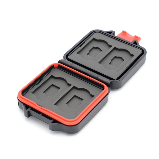 [D140391] BOITIER DE CARTE MEMOIRE SD CARUBA 4X SD et 4X MICRO SD