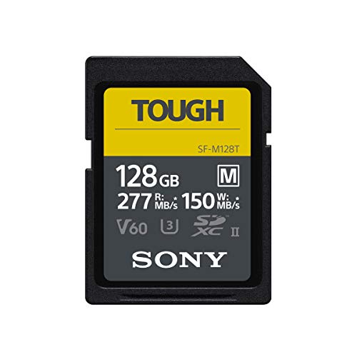 [SFM128T.SYM] Sony Tough 128 GB SDXC UHS-II Class 10 R277/W150 MB/s