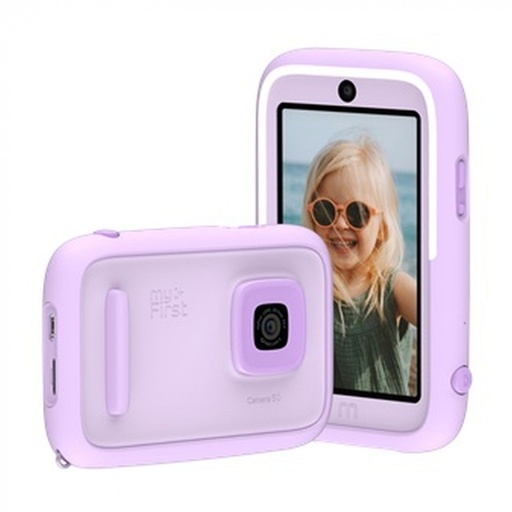[750001] MyFirst Camera 50 - Purple - Kids Digital Camera with AI Editor 20MP Photos 1080P Video